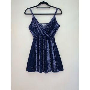 Velour Skater Dress